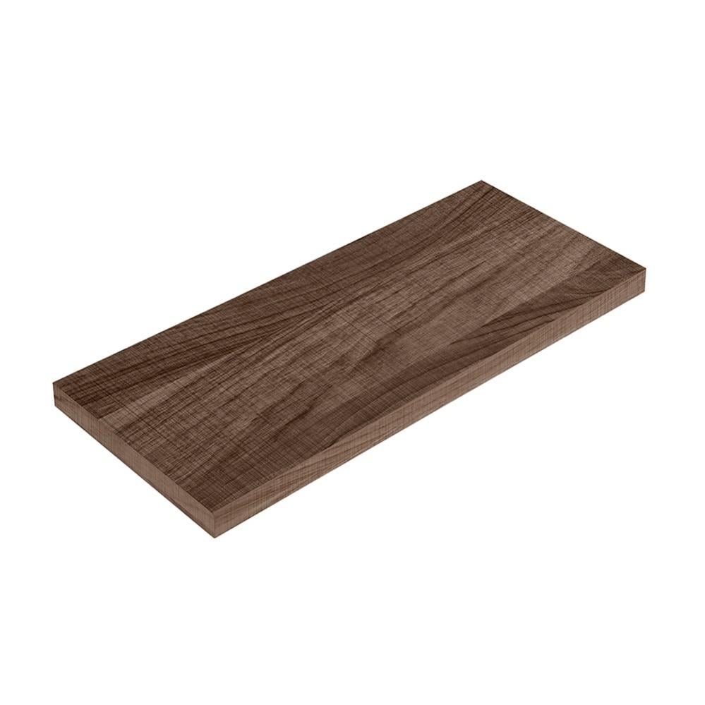 Mensola Da Parete SMART In Legno 56x20x1.8 Cm - Giallo, Kit Tasselli Incluso, Made In Italy - Foto 2