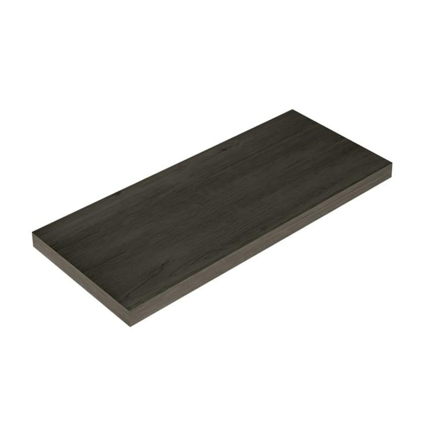 Ripiano In Vetro Ib Style 6mm A Parete Con Clip Inox Per Bagno O Casa 40x15cm