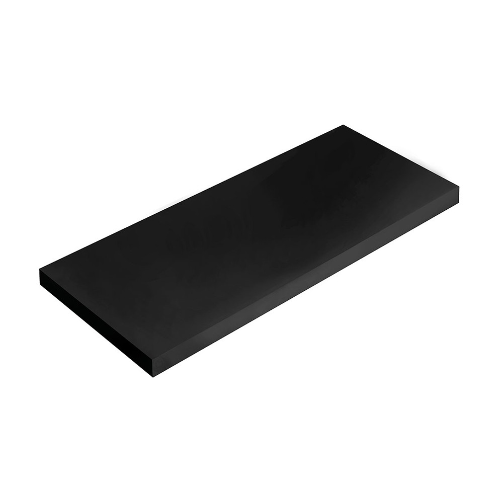 Mensola Da Parete SMART In Legno 56x20x1.8 Cm - Giallo, Kit Tasselli Incluso, Made In Italy - Foto 7