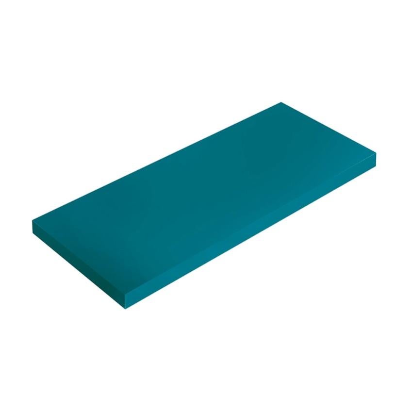 vidaXL Mensola in Vetro Temperato 90x12 cm Trasparente Ripiano Lastra Scaffale