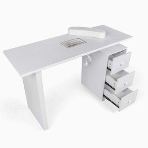 Table de manucure portable Table à ongles pliable bureau de manucure avec  accoudoir et