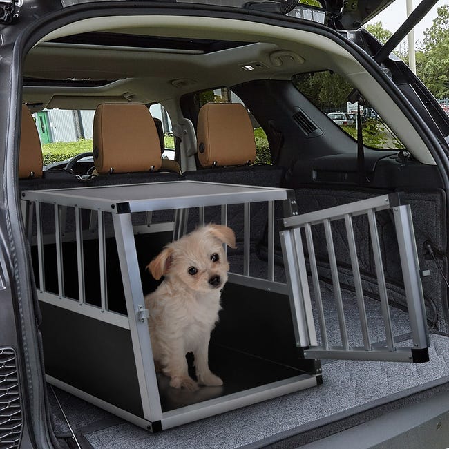 Skaut L Caisse de transport pour chien cage rigide en aluminium