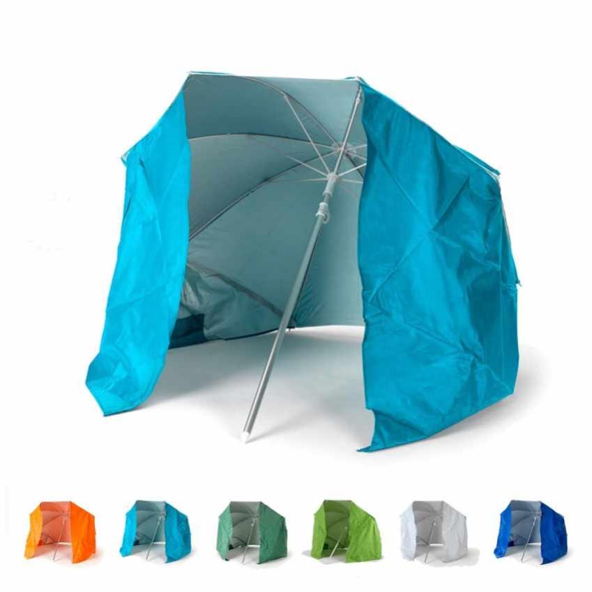 Ombrellone Mare Portatile Molto Leggero Alluminio Spiaggia Tenda 160 Cm Piuma Verde 87752854