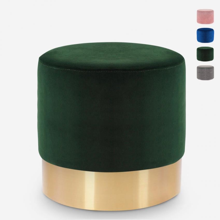 Limpen pouf ,repose-pieds avec rangement 32cm ours en peluche gris