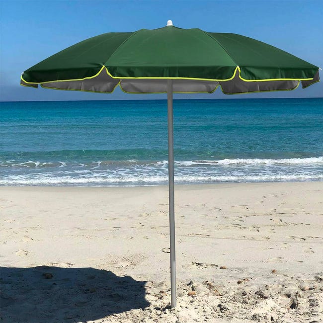 Sombrilla Playa, Parasol Jardín, Protección rayos UV (Ultravioleta), altura  ajustable, bandera España, sombrilla playa, playa, parasol