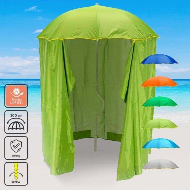 Ombrellone Mare GiraFacile 200 Cm Protezione Uv Tenda Spiaggia Pesca Zeus 87752752 Ombrellone Mare GiraFacile 200 Cm Protezione Uv Tenda Spiaggia Pesca Zeus 87752752