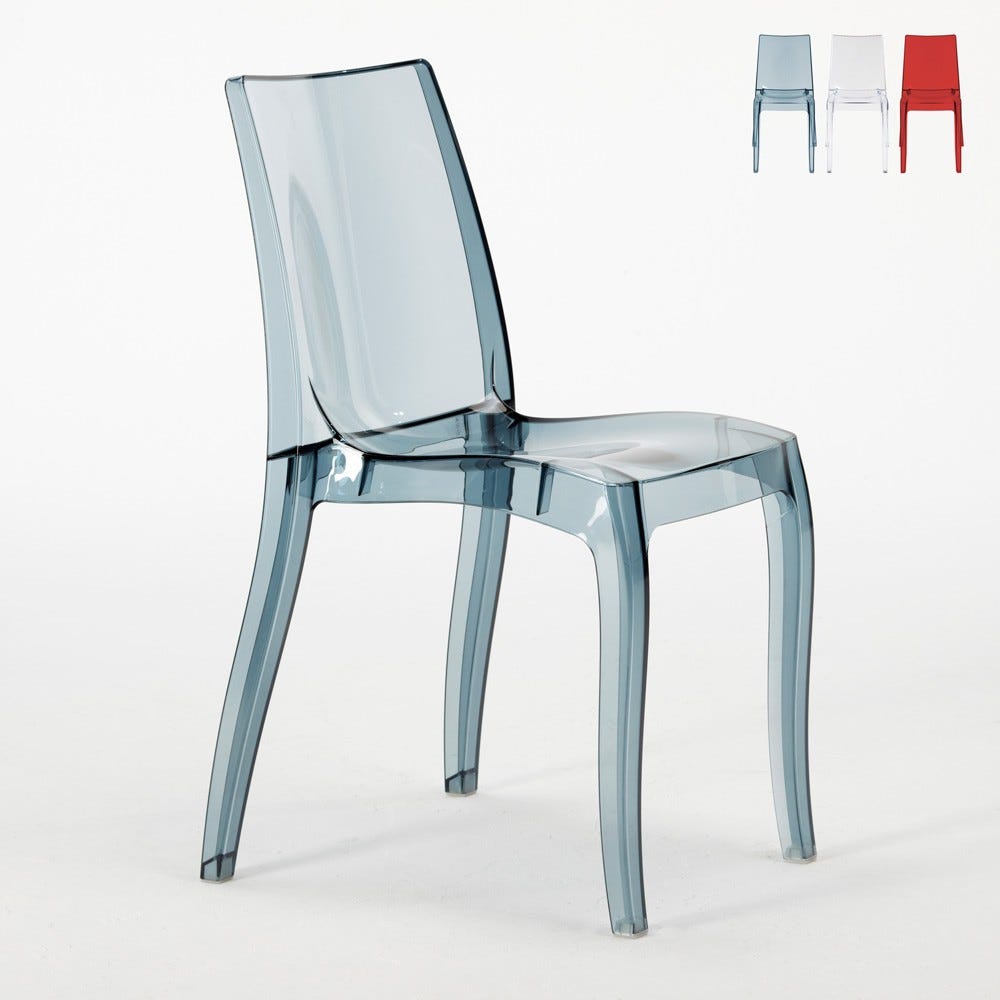 Alquiler de sillas transparentes de diseño