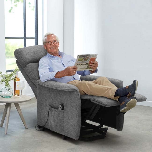 Emma Plus: Sillón relax Eléctrico reclinable para Ancianos 2 Motores