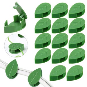 20 pièces Invisible plante escalade fixation murale rotin vigne Support  fixe boucle feuille Clips Traction support jardin plante Support