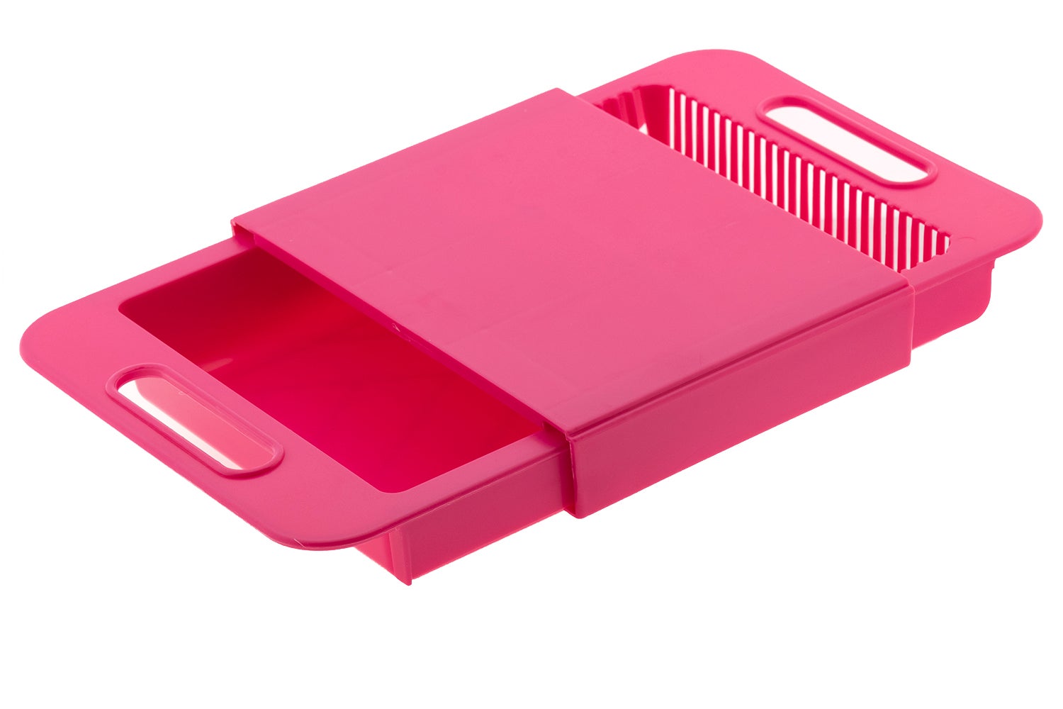 Tagliere Da Lavandino Multifunzione Antibatterico Con Cestello Per Colare  Lavello Lavabo Cucina Ripiano Scorrevole Verdura 36 x 23 x 4 Cm Fuxia