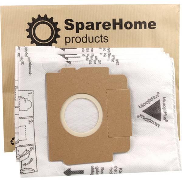 Vhbw 20x Sacchetto Compatibile Con Moulinex Power Clean Ak 6 Ak 7 Ak 9 Ap 8xx Ascot Aspirapolvere In Microfibra 29cm X 205cm Bianco 48850022