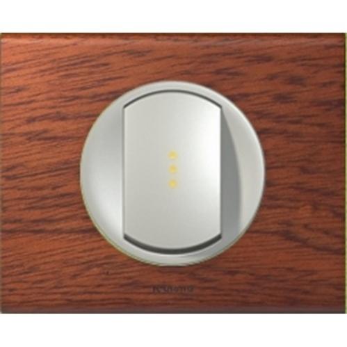 Interrupteur va et vient témoin sans Neutre Céliane Acajou Non Legrand Leroy Merlin