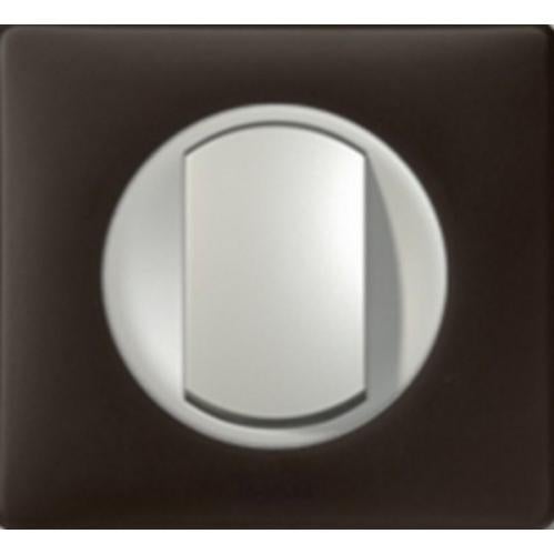 Bouton Poussoir Céliane Soft - 6A - Titane | 099780 | 3245060997809