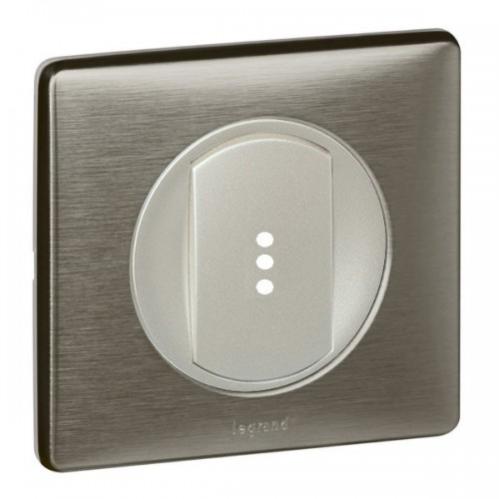 Interrupteur va et vient témoin sans Neutre Céliane Tungstène Non Legrand Leroy Merlin