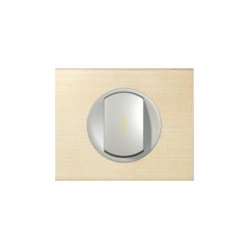 LEGRAND Interrupteur ou va-et-vient à voyant 10AX 250V~ Mosaic 1 module