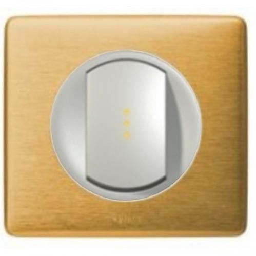 Legrand Interrupteur Va-Et-Vient, À Voyant Témoin Mosaic, Blanc Legrand Interrupteur Va-Et-Vient, À Voyant Témoin Mosaic, Blanc