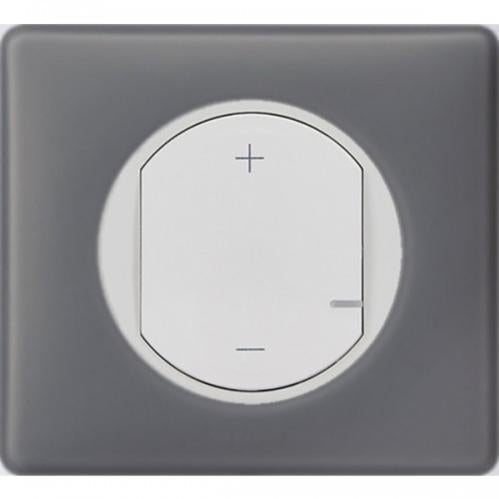 Produktbild von Legrand 066602 Platte Céliane Lackiert 2 Posten - Ausführung Perlgrau