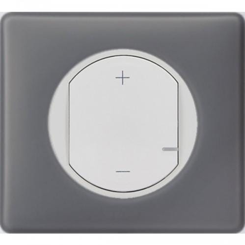 Produktbild von Legrand 066602 Platte Céliane Lackiert 2 Posten - Ausführung Perlgrau