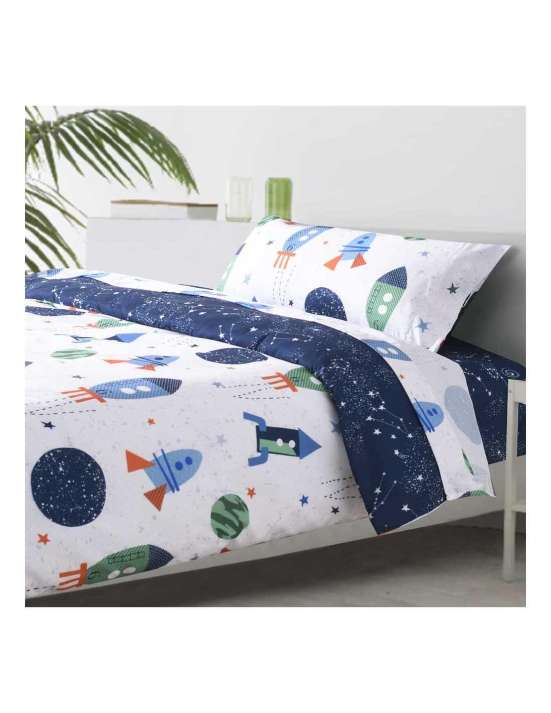Copripiumino Con Bottoni 100% Cotone Laponia 5 Per Letto Di 180 260x240 Cm 89748401