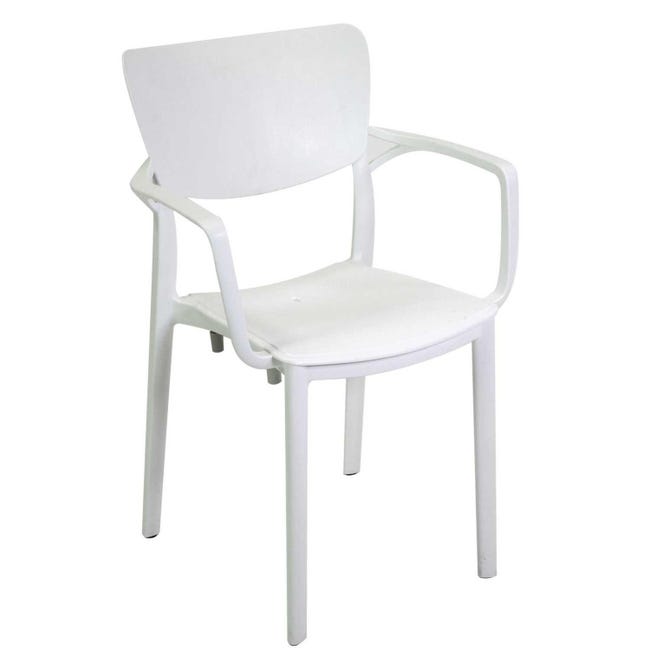 EMMA + OLIVER Soie Set 2 Sedie Bistrot In Rattan Sintetico: Bianco E Nero, Alluminio Con Finitura Bambù, Per Interni/Esterni
