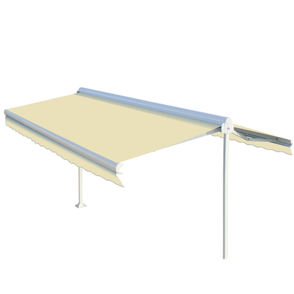 Toldo a dos aguas varadero 5,90 m x 3 m x 2 m motorizado (sesec - crudo)