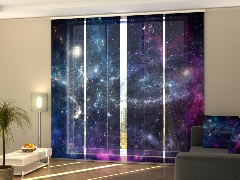 Tende oscuranti con sole e luna, stelle, per camera da letto e soggiorno, isolamento termico, con