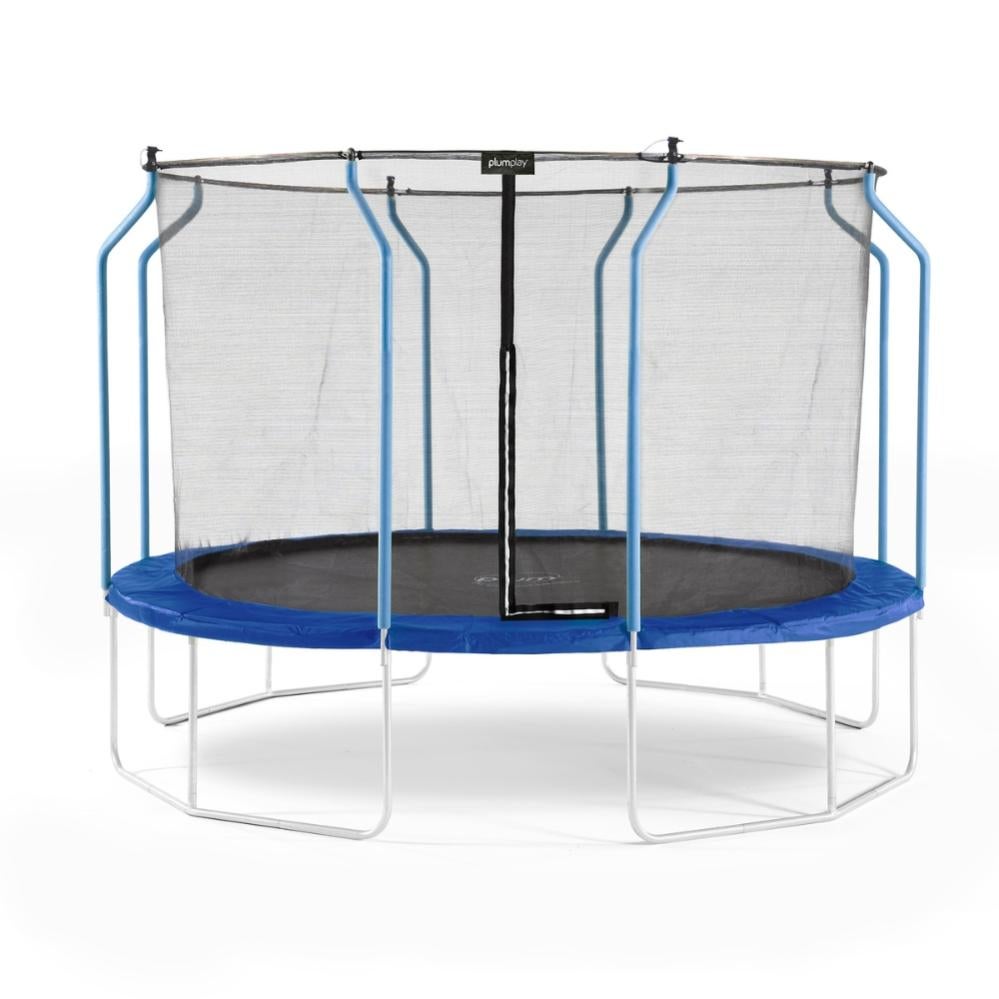 Trampoline Springsafe Plum Wave avec filet de sécurité 427 cm Avec brouillard Leroy Merlin