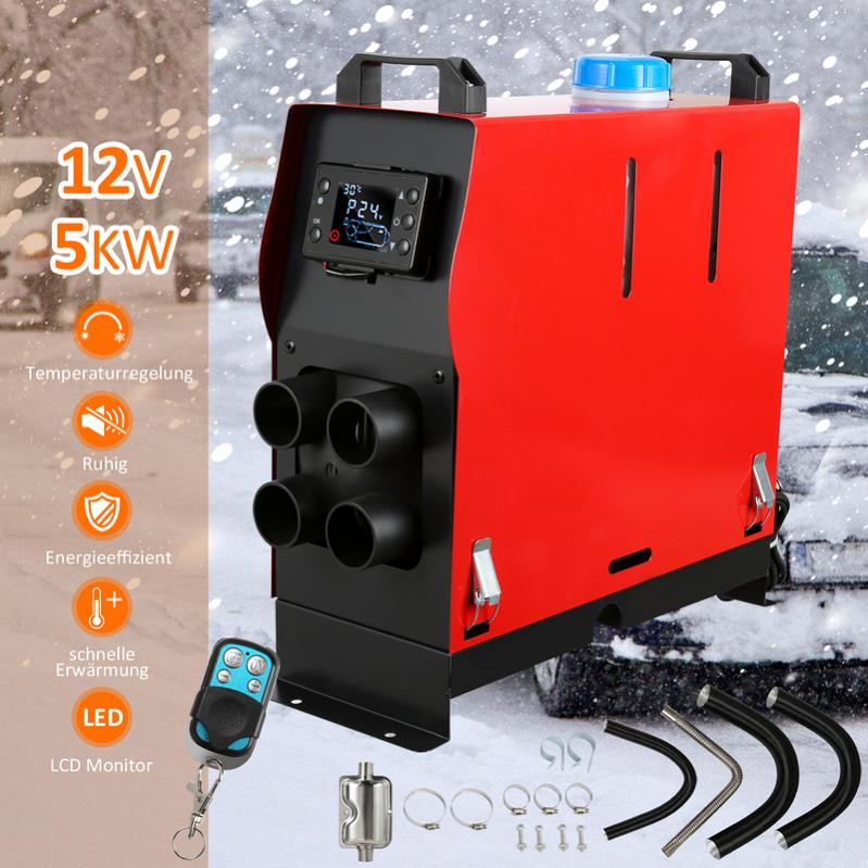Kit Contrôleur Chauffage Parking Diesel 12V/24V - Écran LCD, Télécommande, Carte Mère - Pour Modèles 2KW, 3KW, 5KW, 8KW