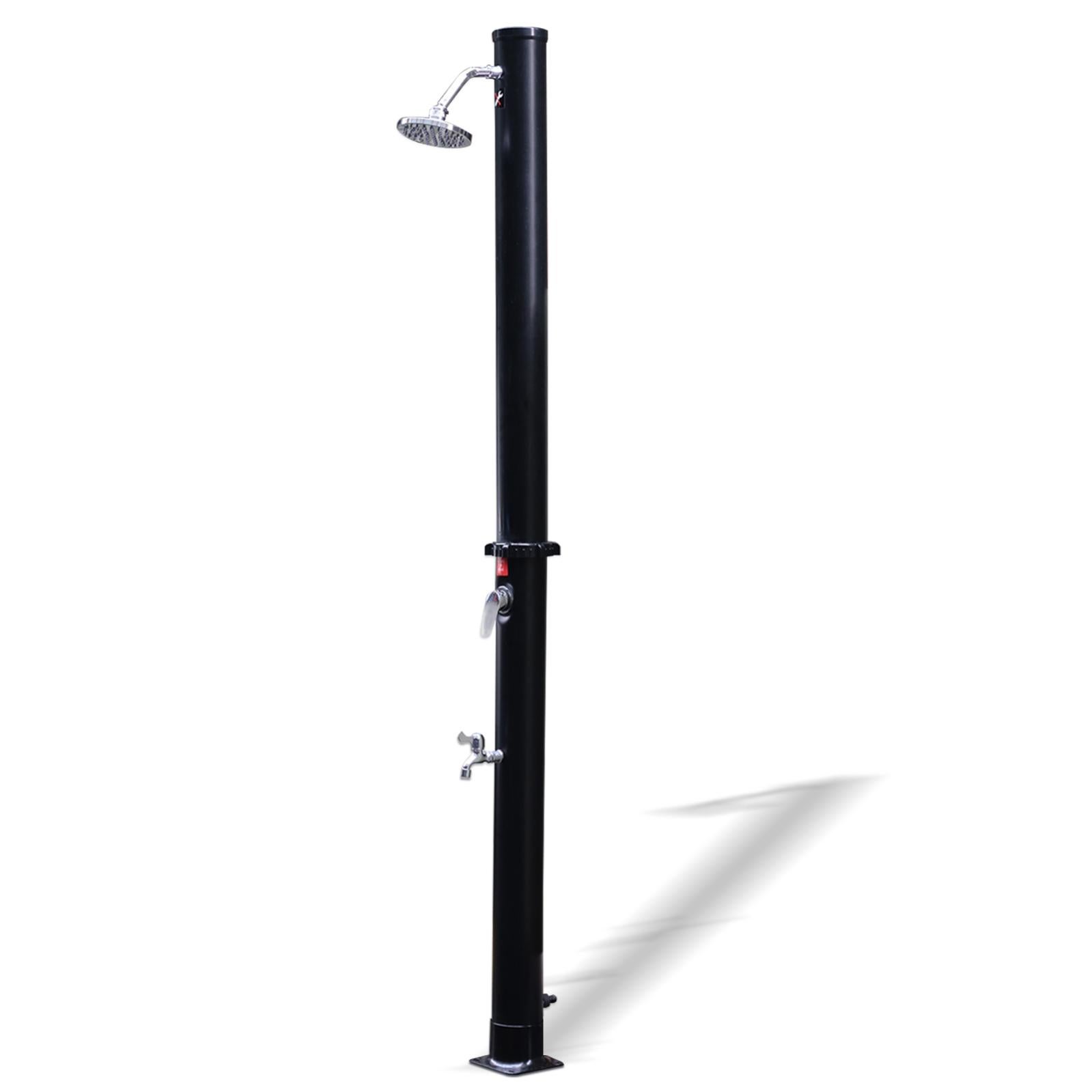 Douche Solaire Extérieure - 20-40L, Noir, Pour Jardin, Camping, Piscine