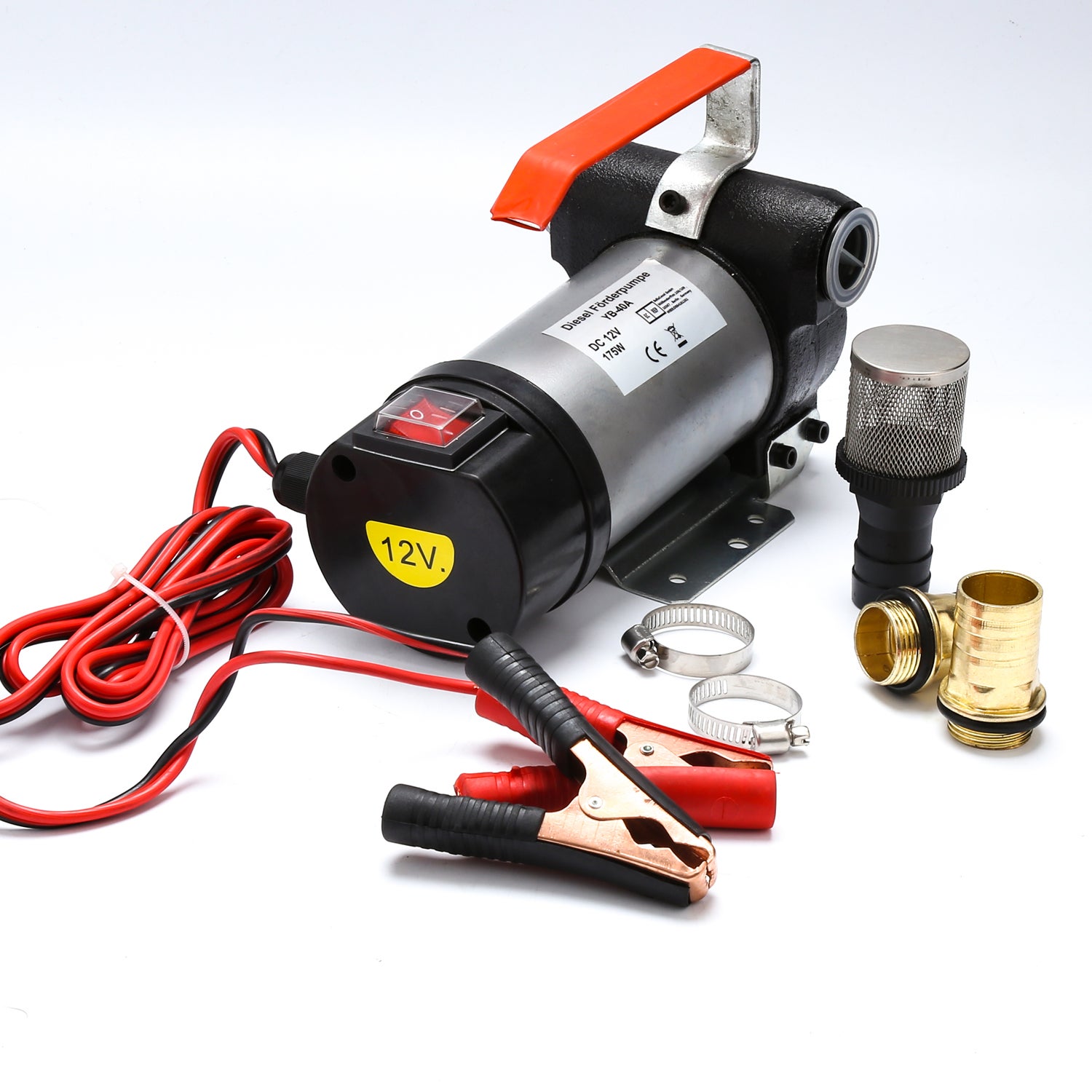 Pompe à gasoil - fioul - mazout 12V utilisation sur batterie