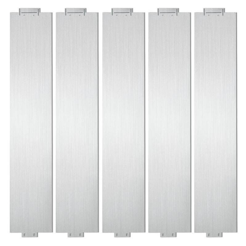Bordure Jardin Galvanisée UNIGARDIA - 12 M X 15 Cm - Métal Ondulé Antirouille - Facile à Poser