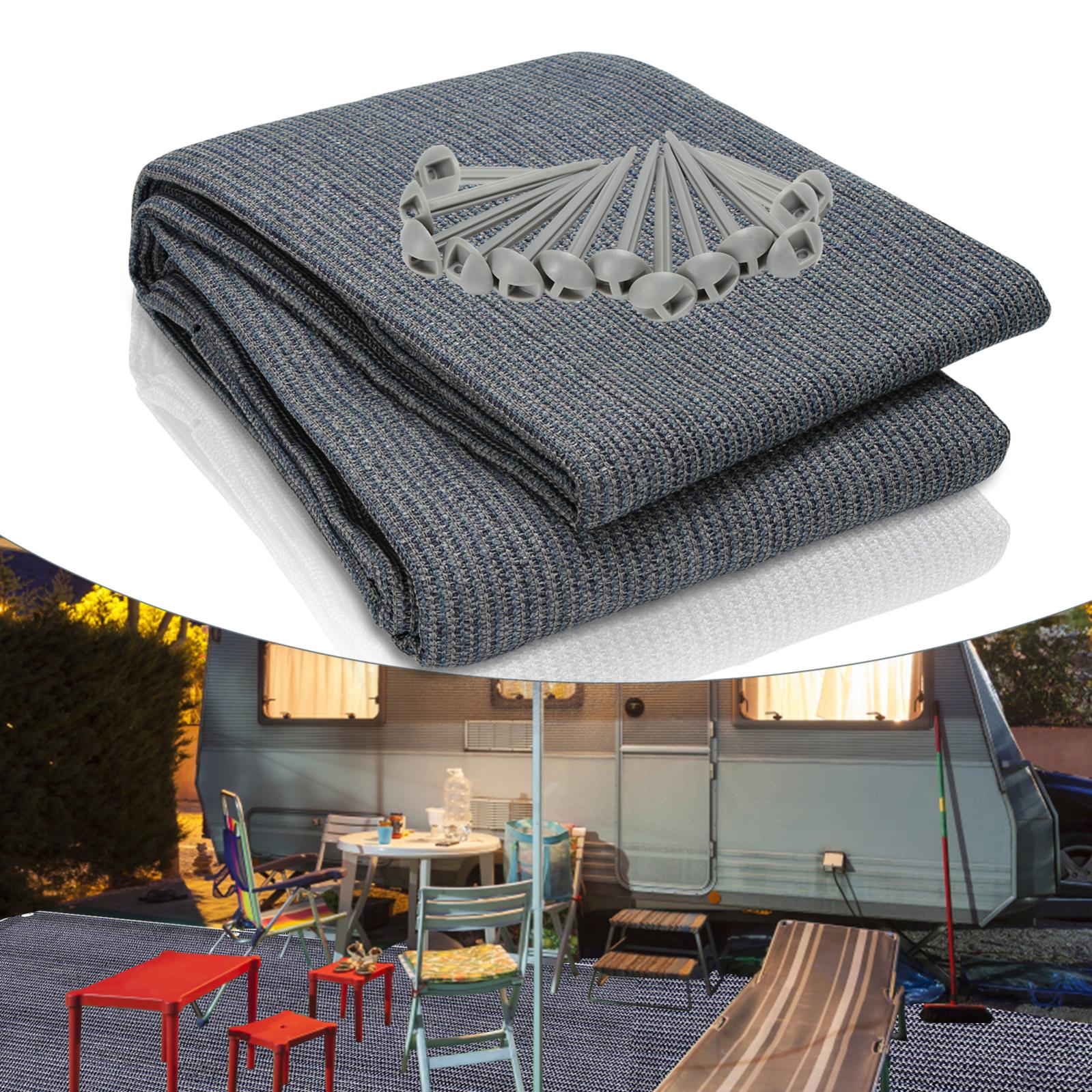 Tapis De Tente 3x6 M Anthracite | Sol Camping Imperméable Et Respirant | Pour Tente, Véranda, Terrasse - 7