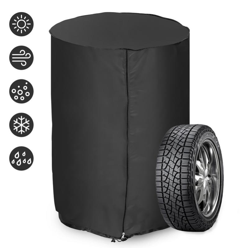 Housse Pour Pneu - Couverture De Pneu Imperméable - 14in - Loup - 8