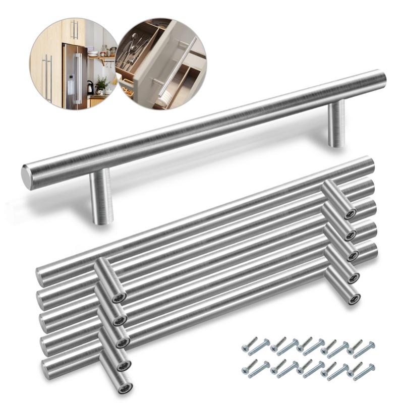 Lot De 10 Poignee De Meuble Cuisine Argent Poignée De Meuble