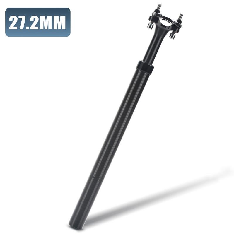 Tige De Selle Vélo Longue En Aluminium - Diamètre 27.2/31.6/33.9 Mm - Longueur 580 Mm - Pour VTT, Route, Ville