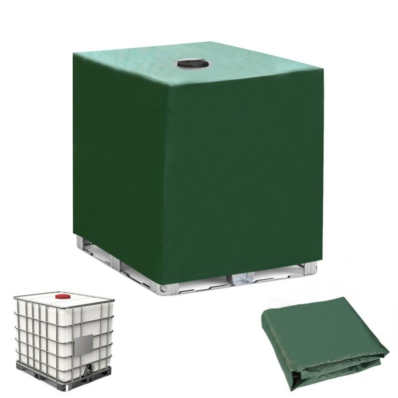 Bâche De Protection Pour Cuve IBC 1000L - Housse Anti-UV, Anti-poussière Et Imperméable Pour Réservoir D'eau