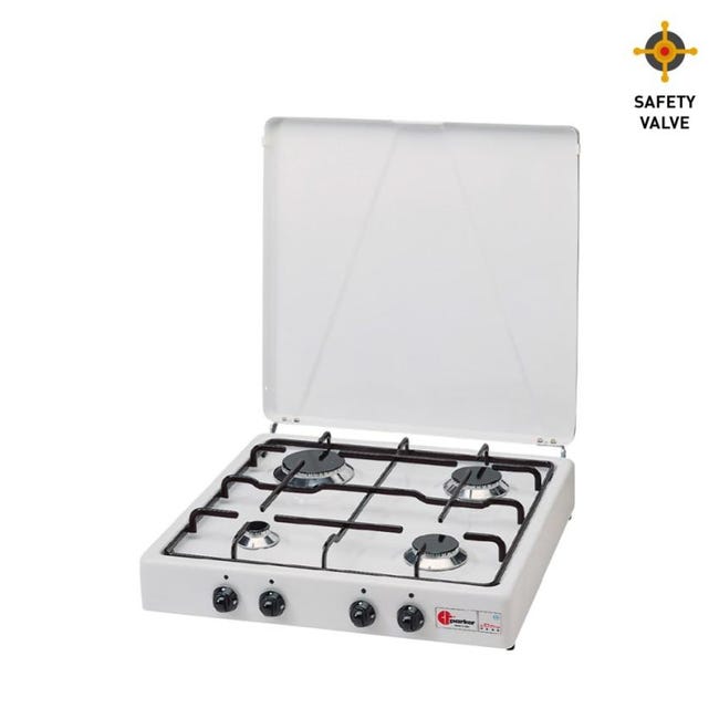Cuisinière 2 feux gaz à poser | Diverso by Diamond Cuisinière 2 feux gaz à poser | Diverso by Diamond