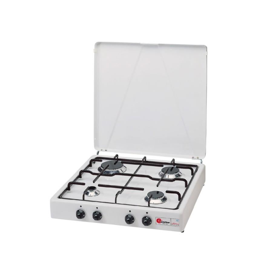 Réchaud à Gaz Portable 2 Brûleurs Butane - Auto-allumage, Mallette Transport Incluse, Idéal Camping Et Plein Air - 3