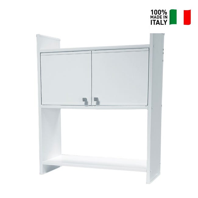Negrari 5008PAM Mueble para Lavadora y Lavabo Reversible, Resina para  Exterior, Color Blanco, M : : Bricolaje y herramientas