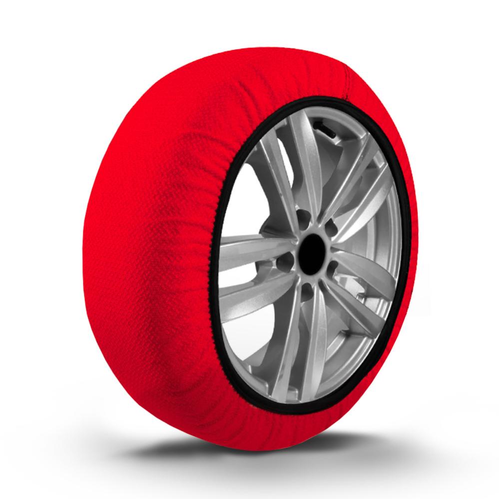 Speed Calze Da Neve Omologate EN 16662-1 Per Pneumatici 255/40 R19 – Tessuto Antiscivolo Per Gomme Auto, Facili Da Montare