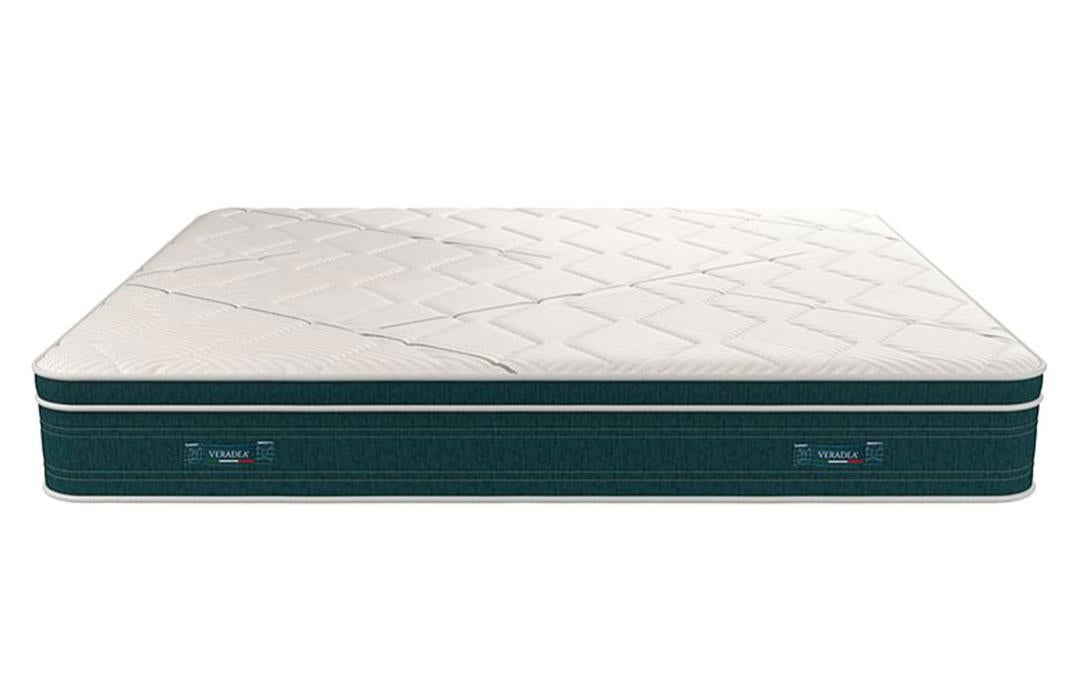Materasso Ibrido Memory Foam King Size 150x200 Cm – 25 Cm Di Altezza, Molle Insacchettate, Medio Sodo, Ipoallergenico, CertiPUR-US, In Scatola, Garanzia 10 Anni