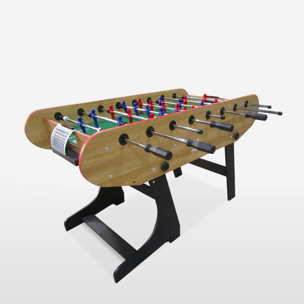 ancien Baby Foot de table pliant design bois rétro vintage 50 60 déco