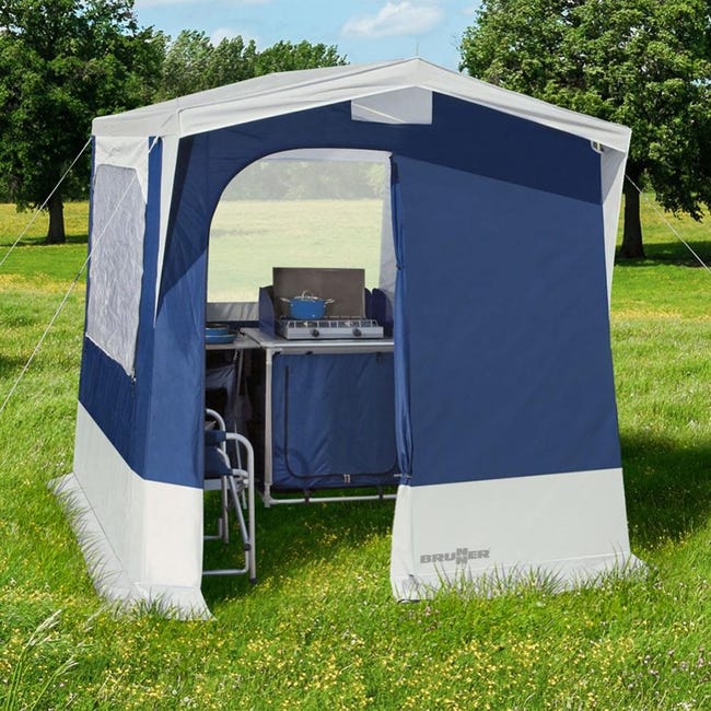 Tente cuisine de camping 3 fenêtres 200x150 Vida NG Brunner