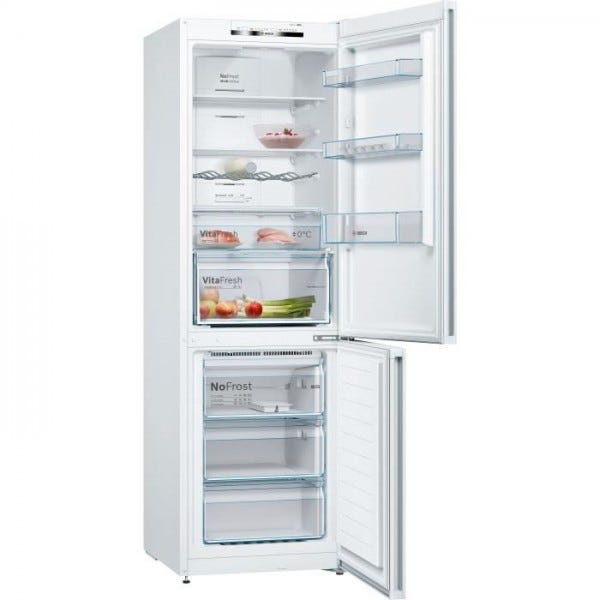 Refrigerateur - Frigo combiné pose-libre BOSCH - KGN49AIBT - 2 portes -  réfrigérateur: 311 l - congélateur: 129 l - 203X70X67cm 