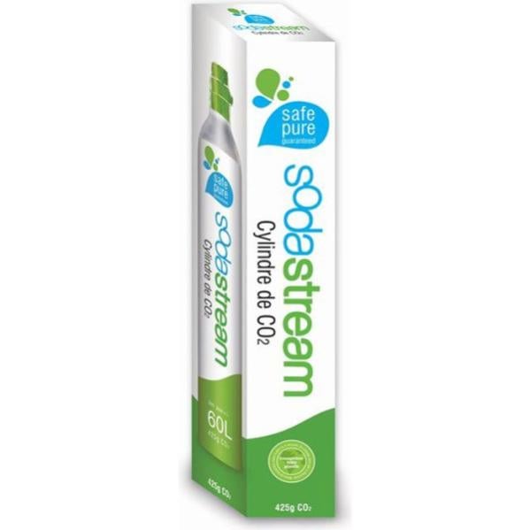 Recharge De Gaz Sodastream 60L Originale - Pour Machine à Eau Gazeuse - Cylindre à Visser