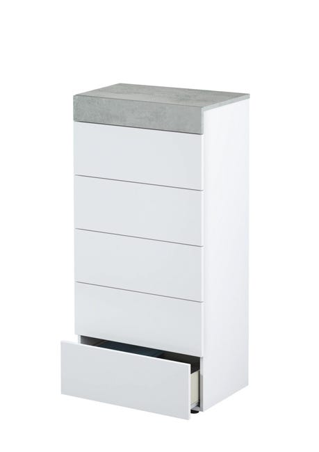 MUTUN Cassettiera con cassetti in tessuto, credenza per camera da letto MUTUN Cassettiera con cassetti in tessuto, credenza per camera da letto