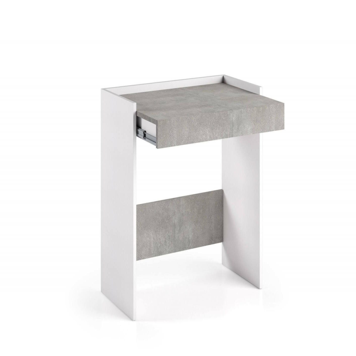 Tavolo Da Meditazione In Bambù Con Cassetto E Ripiani - Altare Puja Per Casa, Preghiera E Culto - 69x25x28 Cm