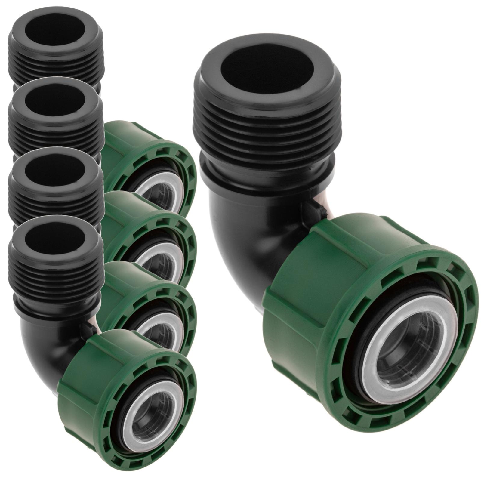 Juego De 16 Conectores De Riego De Plástico | Accesorios De 16 Mm, ángulo 90°, 3 Vías, Para Tuberías, Carpas Y Sistemas De Agua