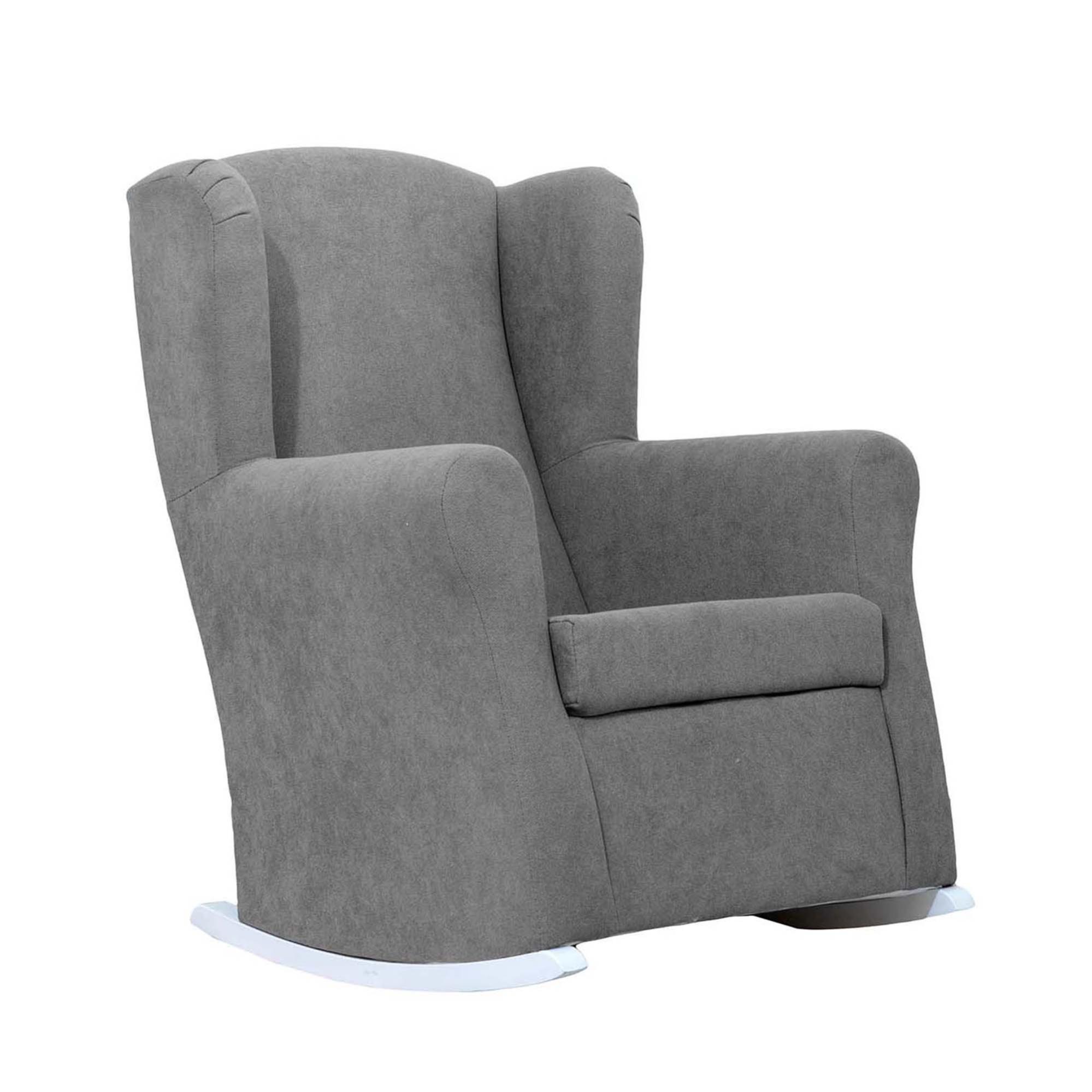 Sedia A Dondolo Outsunny Grigia 154x80x84cm - Per Interni Ed Esterni, Pieghevole - Foto 8