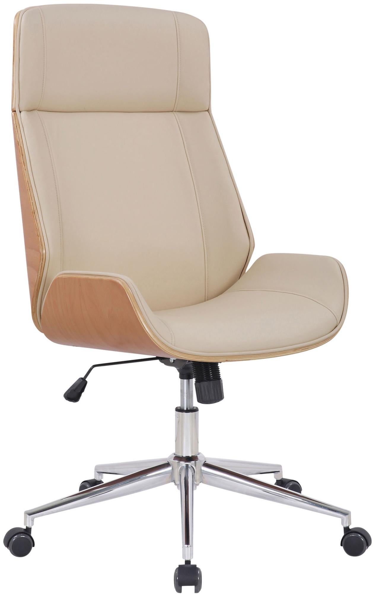 CLP Fauteuil de bureau Big Vancouver similicuir , Noir - Fauteuil et chaise de bureau